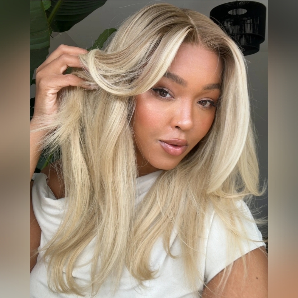 NEW Eniola "Kristy" Blonde Human Hair Wig